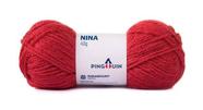 Fio Nina 40g - Cor 3322 Acerola para Tricô e Crochê