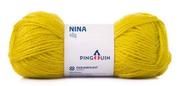 Fio Nina 40g Cor 9649 Pitsachio - Ideal para Tricô, Crochê e Bordado