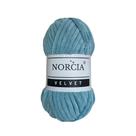 Fio NORCIA Soft Velvet Chenille 100g (68m) Azul 1 novelo