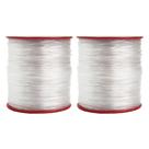 Fio Nylon Incolor Resistência Multiuso Pesca Artesanato 200g
