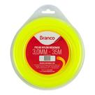 Fio Nylon Redondo 3,0mm Branco Rolo Com 35 Metros - Cor Amarelo