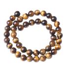 Fio Olho de Tigre 8mm Aprox 46 Contas Pedra Natural Artesanato