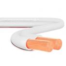 Fio Paralelo Sil 2x0.75mm Branco 100m 5014003 Fio Paralelo Sil 2x0.75mm Branco 100m 5014003