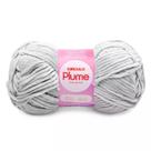 Fio Plume Círculo 100g 120m Cor:8088-Polar Fio Plume Círculo 100g 120m Cor:8088-Polar