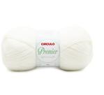 Fio Premier 100g Cor 010 Branco - Ideal para Tricô e Crochê