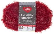 Fio Red Heart Scrubby Sparkle E851.8929 Morango
