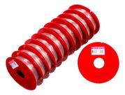 Fio Silicone p/pulseira 0,08mm ROLO C/10metros KIT C/10 RL