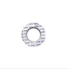 Fio solido/rigido 750v branco 1x6,00mm corfio rolo c/100 mt