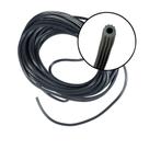 Fio Spline Phifer de 0,175" de diâmetro x 7,6 m, hardware preto