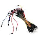 Fios De Cabo Jumper Flexíveis Para Breadboard, 65 Peças, Para Circuitos Integrados Sem Solda Arduino