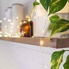 Fios Fada Cobre Cordão Luz Pisca Cores Natal 10m 100 Leds Pilha