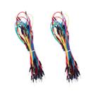 Fios Jumper Flexíveis Para Breadboard 130pcs Macho Para Macho Para Arduino Compatível Sem Solda