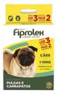 Fiprolex Drop Spot Antipulgas e Carrapatos Para Cães de 1 a 10kg Leve 3 e Pague 2