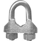 Fischer Mecanica Clips P/Cabo Aco Leve Fisch. A 1/8 - Kit C/50 Pc