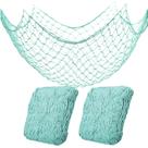 Fish Net Decorations BWEALT Natural Cotton Hawaiian (pacote com 2)