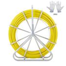 Fish Tape Fiberglass VEVOR 600 pés/183 m Duct Rodder Fishtape