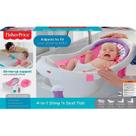 Fisher-Price Baby Gear Banheira Deluxe 4 em 1 Rosa - FBM96
