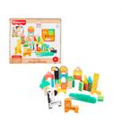 Fisher-Price Blocos De Montar Animaizinhos Da Selva De Madeira JFG11 - Mattel