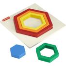 Fisher Price Wood QUEBRA-CABEÇA ARCO-ÍRIS 5 Peças