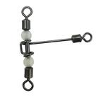 Fishing Rolling Swivels QHDJIANHUI 3 Way Swivels 20 unidades