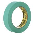 Fita Adere Crepe Adesiva Automotiva Verde 24mm 50m