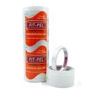 Fita adesiva 12 mm x 40 m com 20 peças Fit-Pel (Cristal)