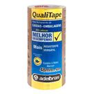 Fita Adesiva Adelbras Qualitape 48mmX40m Marrom C/4