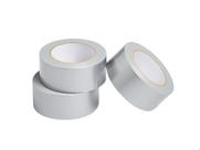 Fita adesiva Amazon Basics Heavy-Duty 48 mm x 27 m prateada, pacote com 3