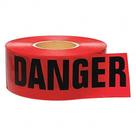 Fita adesiva ATERET Danger Tape 7,5 cm x 305 m, pacote com 2 unidades