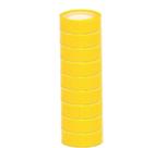 Fita adesiva colorida 12x10 amarelo pct 10und koretape - KORETECH Fita adesiva colorida 12x10 amarelo pct 10und koretape - KORETECH