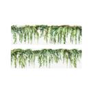 Fita Adesiva Com Tema De Videira De Grama Verde Floral Para Artesanato DIY, Scrapbooking, Diário E Fita Adesiva Com Tema De Videira De Grama Verde Floral Para Artesanato DIY, Scrapbooking, Diário E