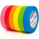 Fita adesiva Craftzilla 6 rolos 300 m x 2,5 cm para pintores coloridos