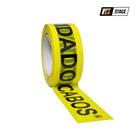 Fita Adesiva Cuidado Cabos 48mm x 100m - Ideal para Sinalização