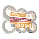 Fita adesiva de embalagem King Clear 60 jardas 6 rolos 2,7 mil