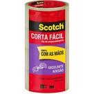 Fita Adesiva de Empacotamento Corta Fácil 45mm x 40m com 4 Rolos Scotch 3M
