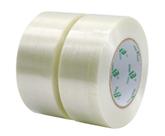 Fita adesiva de filamento BOMEI PACK 5,3 mil 5 cm x 55 m, pacote com 2