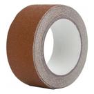 Fita adesiva de PVC antiderrapante 5m x 5cm marrom para escadas Fita adesiva de PVC antiderrapante 5m x 5cm marrom para escadas