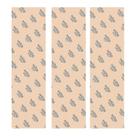 Fita adesiva de skate MOB Clear 3 folhas 25,4x83,82 cm