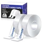 Fita adesiva Dntemr de dupla face Heavy Duty 6 m transparente