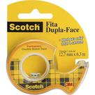 Fita Adesiva Dupla Face Scotch 3M Dispensador 12,7mmX6,3m