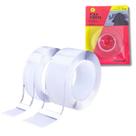 Fita Adesiva Dupla Face Transparente Fixa Forte 12mm x 1.5m