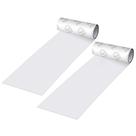 Fita adesiva GEAR AID Tenacious Tape 7,5 cm x 51 cm transparente, pacote com 2 Fita adesiva GEAR AID Tenacious Tape 7,5 cm x 51 cm transparente, pacote com 2