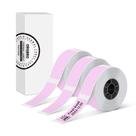 Fita adesiva ORGBRO X1 Thermal 12x40mm 480 etiquetas rosa
