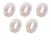 Fita Adesiva Polisil 12mmx30m Transparente Pequen 5 Unidades - Adelbras