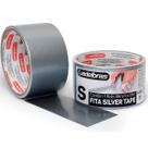 Fita Adesiva Silver Tape Reforçada 48MM X 5M Prata