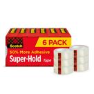 Fita adesiva Super-Hold 700S6 6 6 rolos 34cm x 20m