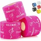 Fita adesiva WARM BODY COLD MIND 1.85 Premium para levantamento de peso rosa