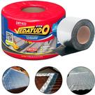 Fita Aluminizada 10cmx10m Vedação Telhado Impermeável