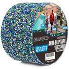 Fita antiderrapante CHUANGSEED Rubber 1,2 m x 4,6 m azul impermeável
