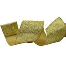 Fita aramada glitter ouro dourado 5 metros natal decoração presente árvore
